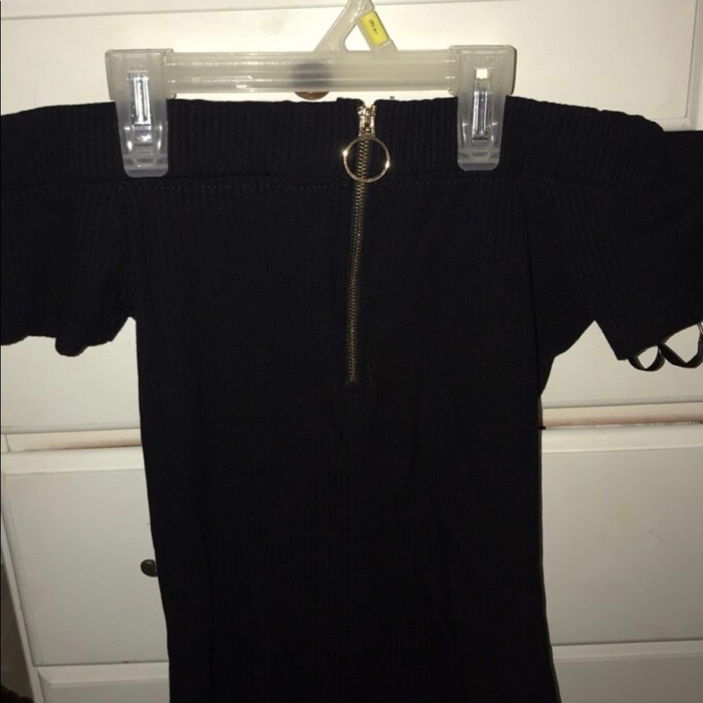 G by Guess off the shoulders shirt